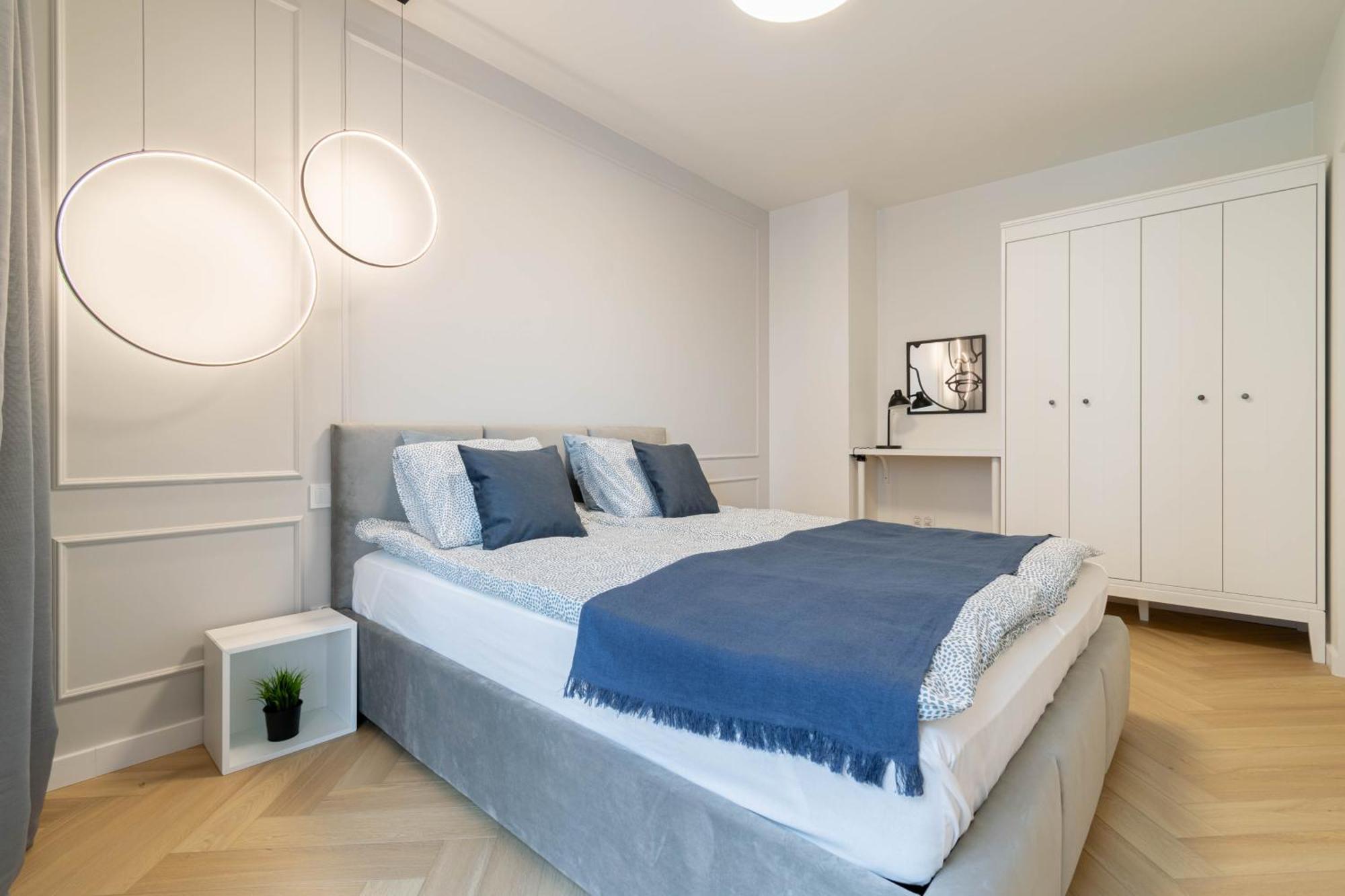 Blue Apartment Ceglana - Free Parking - Self Check-In Kattowitz Exterior foto